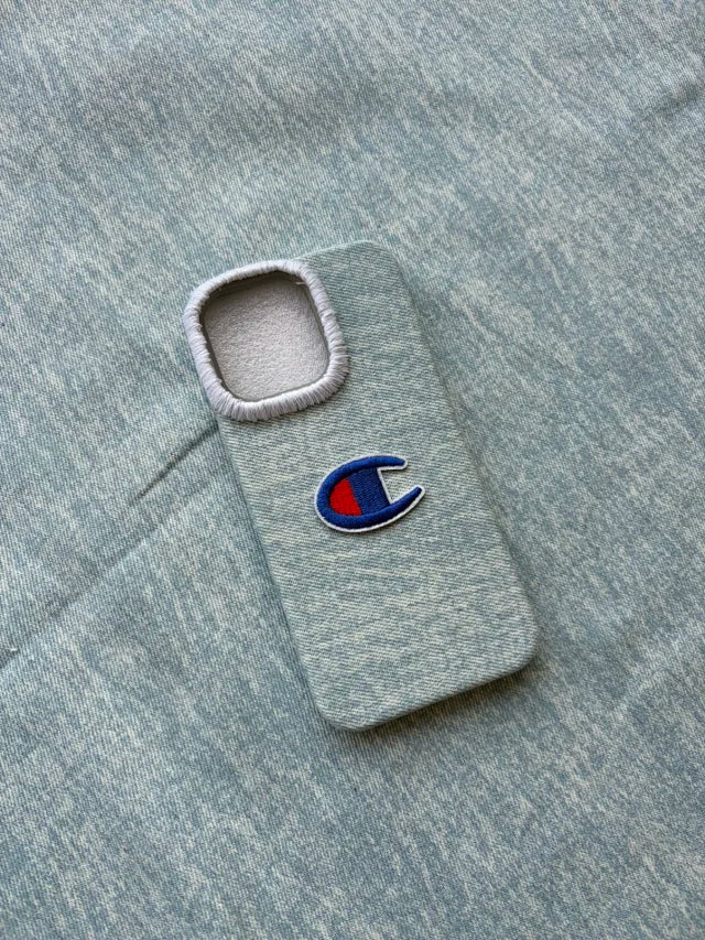 Custodia iPhone in Tessuto Champion